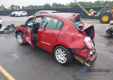 2010 Nissan Sentra 2.0S from USA, damaged, VIN 3N1AB6AP0AL602787
